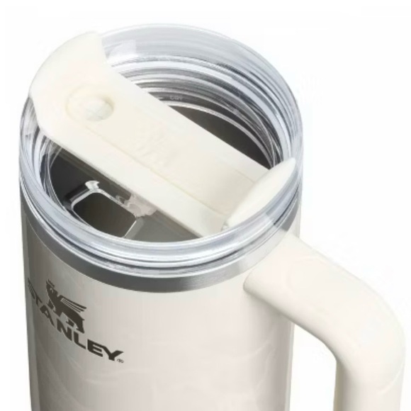 NWT Stanley Flowstate Quencher H2.0 Tumbler in unique Calcite Calacatta pattern - Picture 3 of 9